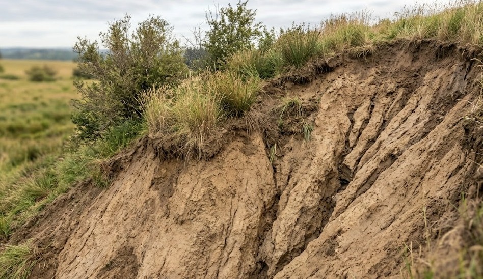 Steep hillside property in Washington with slope constraints affecting construction